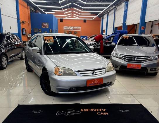 HONDA CIVIC 1.7 LX 16V GASOLINA 4P AUTOMÁTICO